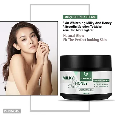 Milky And Honey Cream For Soft Skin And Smooth Skin For Men-thumb0