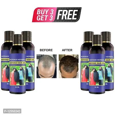 Adivasi neelambari Premium quality hair medicine oil for hair Regrowth - hair fall control - 50 ml Hair Oil  (50 ml) BUY 3 GET 3 FREE-thumb0