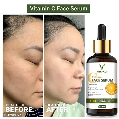 VITRACOS Vitamin C serum natural ingredients with the essential vitamins and Hyaluronic Acid-thumb0