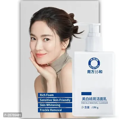 Whitening freckle removal Cleanser - Plant Compound brightening Facial Cleanser Glowing and Radiant skin Face Wash  (150 ml)-thumb0