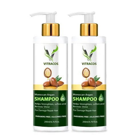 Argan Shampoo Anti Pro Damage Hair Repair Shampoo (PACK OF 2 )