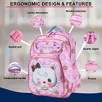 Tinytot 26 Litre, Stylish  Trendy Water Resistant Hi Storage School Collage Travel Backpack Bag for Girls  Women, With Trolly, 18 Inch-thumb1