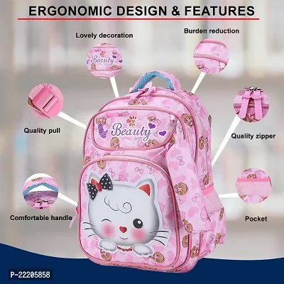 Tinytot 26 Litre, Stylish  Trendy Water Resistant Hi Storage School Collage Travel Backpack Bag for Girls  Women, With Trolly, 18 Inch-thumb2