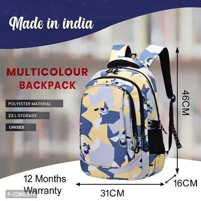 Tinytot 26 Litre, Stylish  Trendy Water Resistant Hi Storage School Collage Travel, Laptop Backpack Bag for Boys   Girls, 18 Inch-thumb3