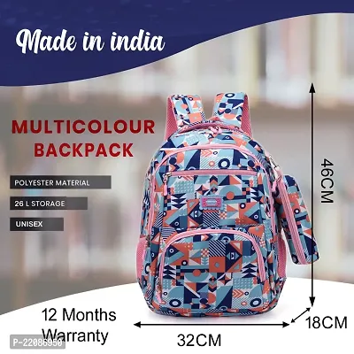 Tinytot 26 Litre, Stylish  Trendy Water Resistant Hi Storage School Collage Travel, Laptop Backpack Bag with Pencil Pouch, for Girls  Women, 18 Inch-thumb3