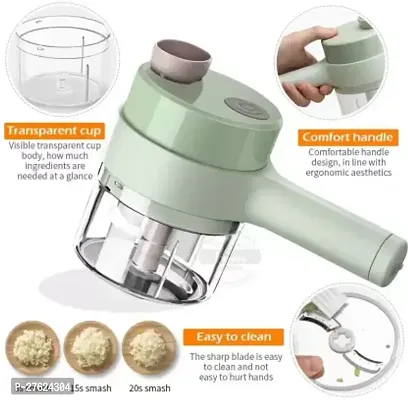 New 4 in 1 Electric Handheld Cooking Hammer Food Chopper