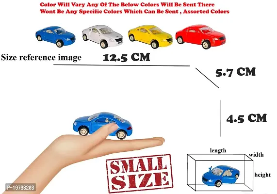 Miniature Mart Kids Pull Back and Go Small Size Toy Car for Kids with Front Openable Door | Mini Toy Cars | Plastic Built | Return Gifts-thumb5