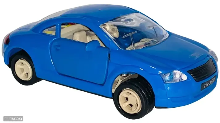 Miniature Mart Kids Pull Back and Go Small Size Toy Car for Kids with Front Openable Door | Mini Toy Cars | Plastic Built | Return Gifts-thumb0