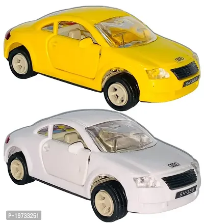 Miniature Mart Kids Pull Back and Go Small Size Toy Car for Kids with Front Openable Door | Mini Toy Cars | Plastic Built | Return Gifts-thumb3
