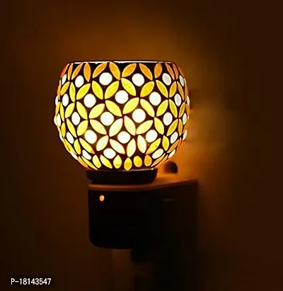 CARTBURG Kapoor Dani - Multipurpose Electric Night lamp Incense Kapoor Burner With Light, Many Safety Features, Aroma Oil Burner Aroma Diffuser For Loban, Agarbatti in Home, Office, Temple (Night lamp Kapoordani)-thumb0