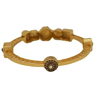 OMORFO Gold Plated Traditional Rajwadi Jewellery Inspired Ethnic Filigree Style Bangles/Kada/Festive Bangles for Women and Girls-thumb3