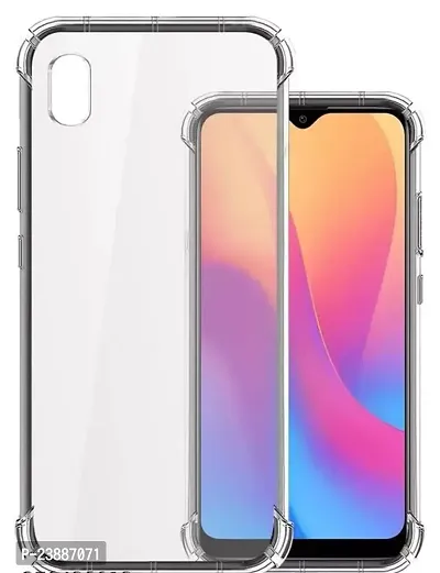 Transparent Crystal Clear Soft Silicone And Premium Transparent Hybrid Soft Slim Dust Proof Back Case Cover For Vivo Y90I / Vivo Y90 / Vivo Y90S-thumb0