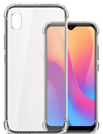 RRTBZ Soft TPU Transparent All Sides Protection Back Case Cover Compatible for Xiaomi Redmi 9A