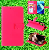 Samsung Galaxy F23 5G Leather Finish Flip Back Cover for  Inside Pockets  Inbuilt Stand | Wallet Style-thumb1