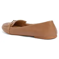 Elegant Beige Synthetic Leather Bellies For Women-thumb2