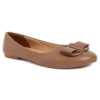 Elegant Beige Synthetic Leather Bellies For Women-thumb1