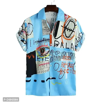 SL FASHION Funky Printed Shirt for Men (XL, BALA)-thumb3