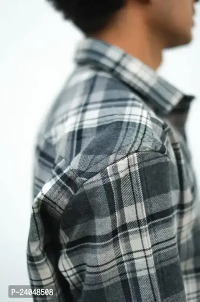 SL FASHION Mens Rayon Digital Printed Shirts (X-Large, S Grey)-thumb5