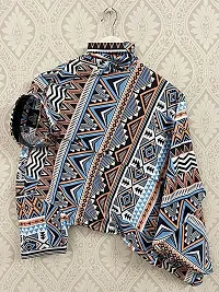 SL FASHION Funky Printed Shirt for Men (XL, MIX BLUE)-thumb1