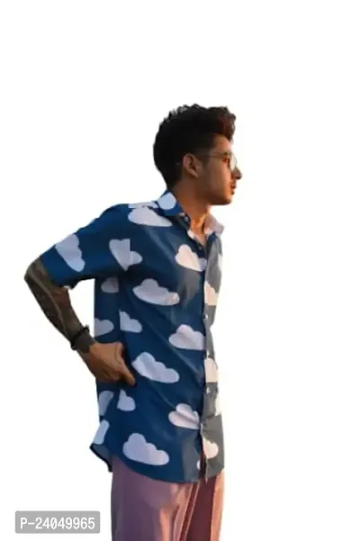 SL Fashion Men's Regular Fit Rayon Casual Shirt., (X-Large, VADAD)