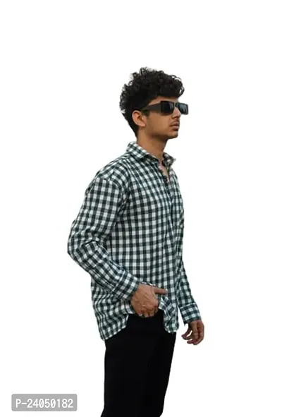 SL Fashion Men's Regular Fit Rayon Casual Shirt., (X-Large, New Green ##)