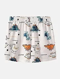 SL Fashion Men's Printed Pajama Sets (X-Large, Orange..Shorts..)-thumb4