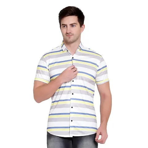 Comfortable lycra casual shirts Casual Shirt 