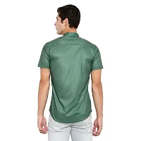 SL FASHION Men's Shirts Casual Shirts Formal Shirt (X-Large, Green PATTO)-thumb3