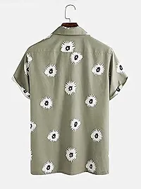 SL FASHION Funky Printed Shirt for Men. (X-Large, Grey Full Motu)-thumb1