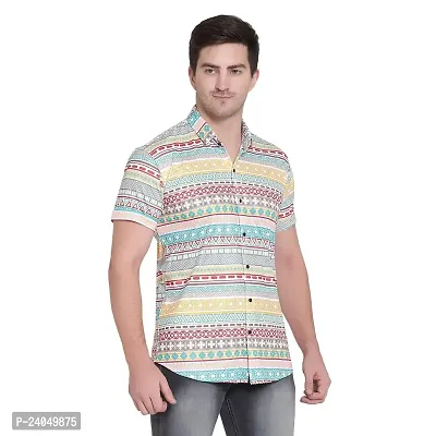 SL FASHION Funky Printed Shirt for Men (XL, KURTA SHIRT)-thumb3