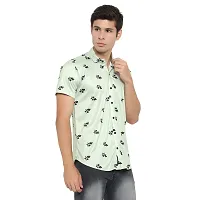 SL FASHION Funky Printed Shirt for Men (XL, GREY FULL NANAU)-thumb1