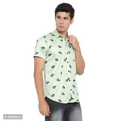 SL FASHION Funky Printed Shirt for Men (XL, GREY FULL NANAU)-thumb2