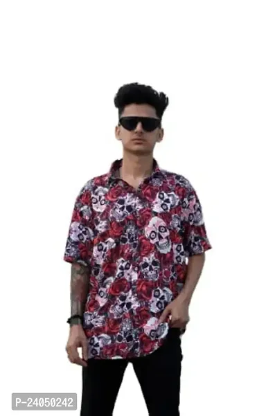 Hmkm Men's Shirts Casual Shirts. (X-Large, KHOPADI)