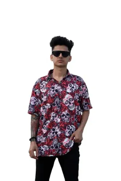 SL Fashion Men's Regular Fit Rayon Casual Shirt.,