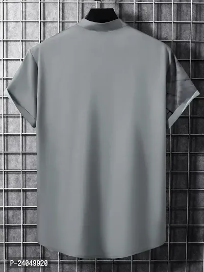 Hmkm Men Printed Casual Shirts (X-Large, Grey Tree)-thumb3