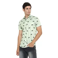 SL FASHION Funky Printed Shirt for Men (XL, GREY FULL NANAU)-thumb2