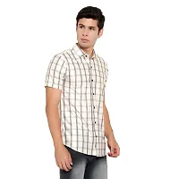 SL FASHION Funky Printed Shirt for Men Half Sleeves. (X-Large, cren Box)-thumb1