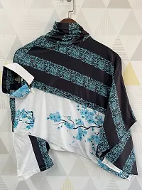 SL FASHION Funky Printed Shirt for Men. (X-Large, BlueWhite)-thumb2