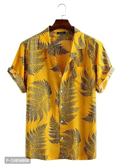 SL FASHION Funky Printed Shirt for Men. (X-Large, PAN)