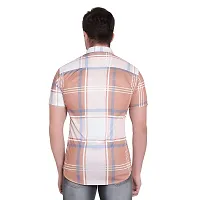 SL FASHION Funky Printed Shirt for Men Half Sleeves (X-Large, Brown#)-thumb2