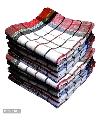 Multipurpose Kitchen Towel Cotton Dish Napkin Table Cloth Pack of 12-thumb0