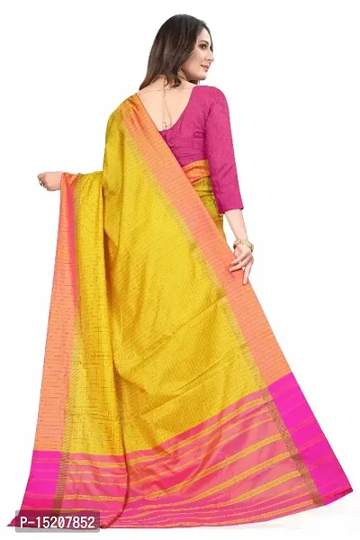 Classic Art Silk Jacquard Saree With Blouse Piece-thumb2