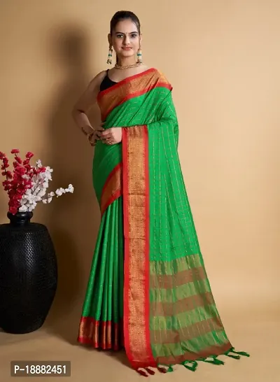 Upadhyay Silk Love For Women #Green-thumb0