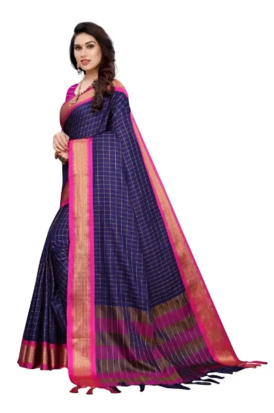 mameru Women Festive Wear Saree with Blouse Piece