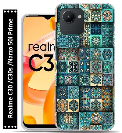 Buy Knotyy realme C30 Green Back Cover Online at Best Prices in