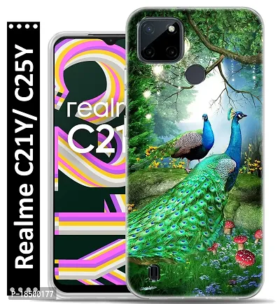 Realme C21Y, Realme C25Y Back Cover