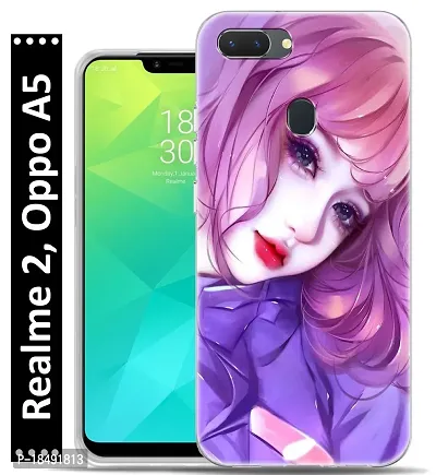 Realme 2, Oppo A5 Back Cover