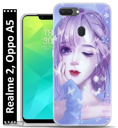 Realme 2, Oppo A5 Back Cover