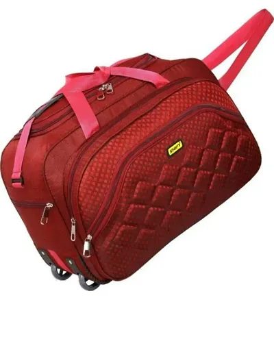 Trendy Duffle Bags with 2 Wheels
