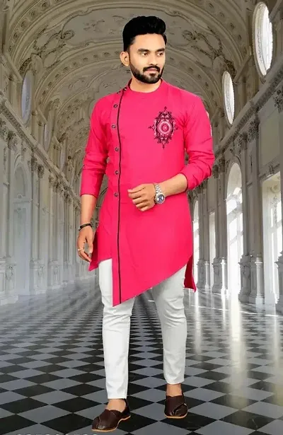 Mens Stylish embroidered Kurta set